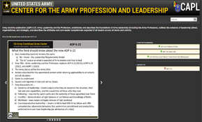 Center for the Army Profession and Leadership