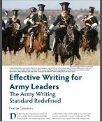 Military Review - Effective Writing for Army Leaders