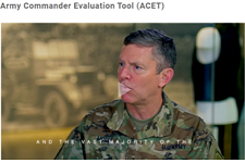 Army Commander Evaluation Tool(ACET)
