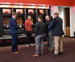 IOQC students meet with Kansas City Chiefs content and production lead