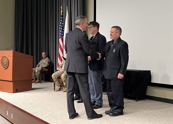 Information operations professionals receive Order of Hermes honors