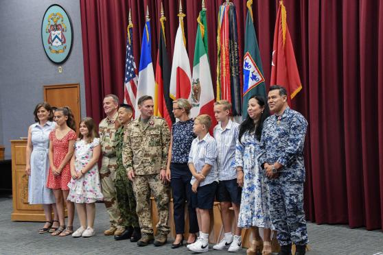 Combined Arms Center Foreign Liaison Award Ceremony