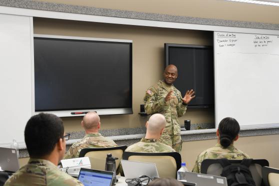 Lt. Gen Beagle Addresses SHARP Academy Class