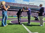 K-State honors alum, Special Forces Soldier for distinguished Army career in front of packed stadium