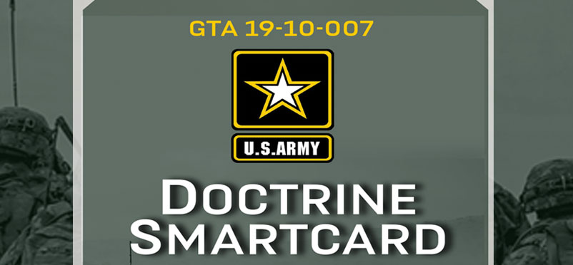 GTA 19-10-007: Doctrine SmartCard