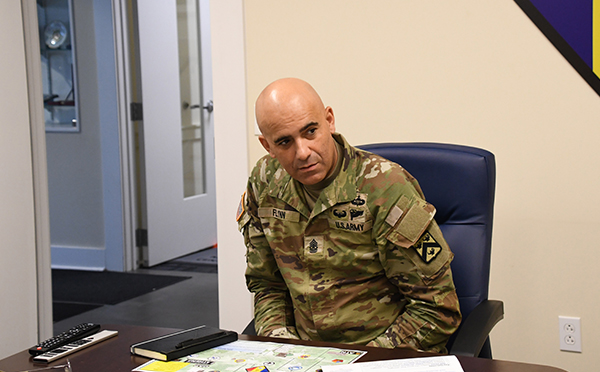 MCCoE welcomes new sergeant major to team