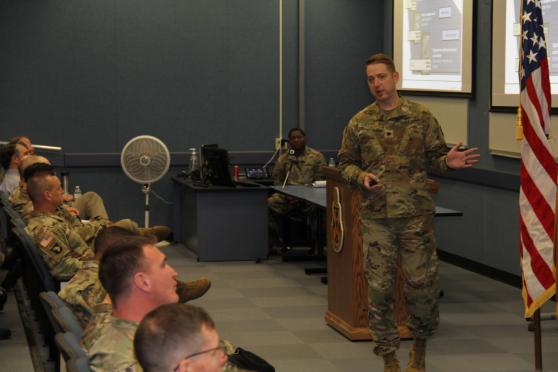 Combined Arms Doctrine Directorate author trains educators on FM 3-0