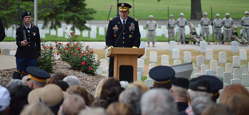 Fort Leavenworth Memorial Day 2014