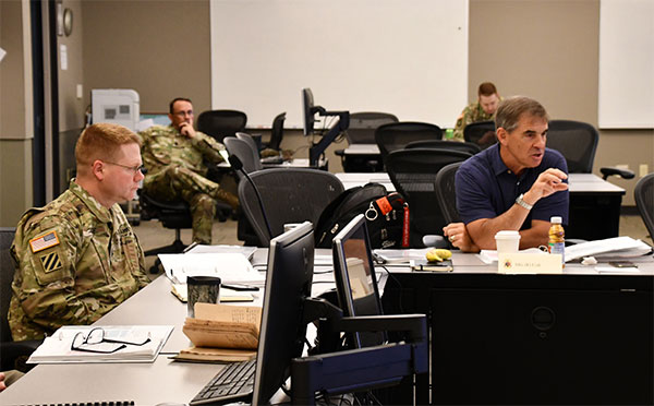 Retired general officers provide doctrine feedback