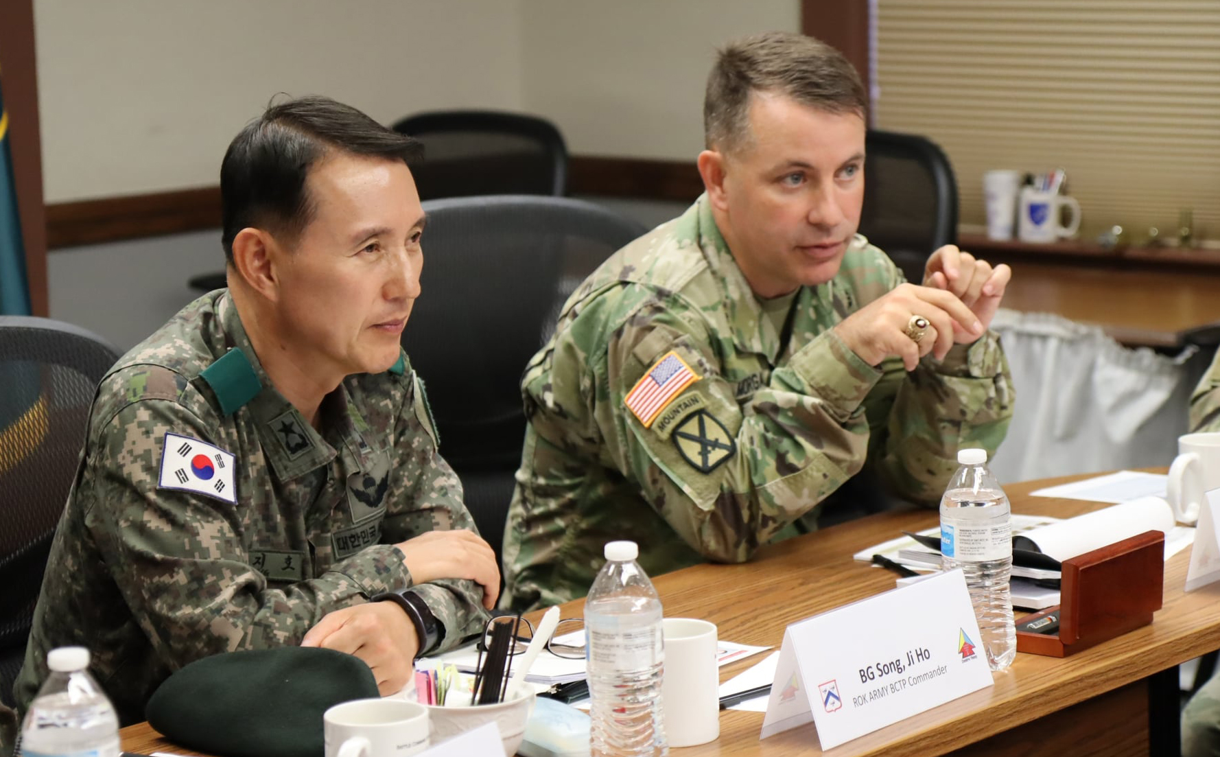 ROK Army BCTP Commander visits Fort Leavenworth | US Army Combined Arms ...